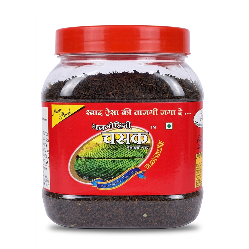 Manmohini Chasak Elaichi Tea Mid Size Jar