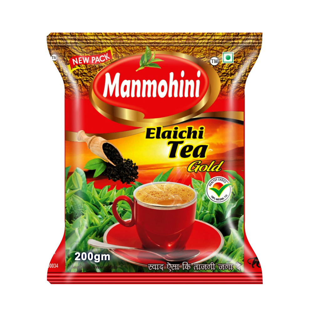 Manmohini Elaichi Tea Gold 200g Packet